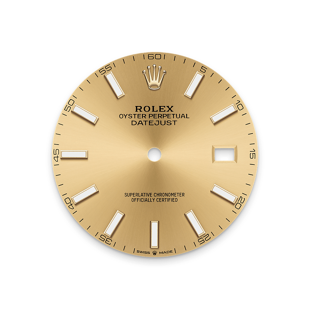 Rolex  Datejust 41 Oyster, 41 mm, Oystersteel og gult guld M126333-0010 hos Knud Pedersen