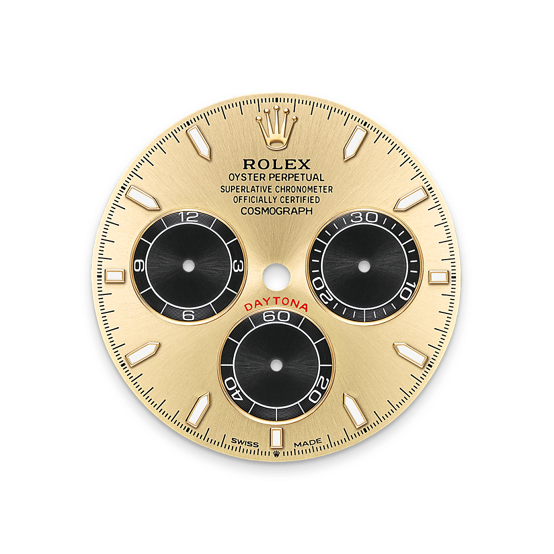 Rolex  Cosmograph Daytona Oyster, 40 mm, gult guld M126518LN-0012 hos Knud Pedersen