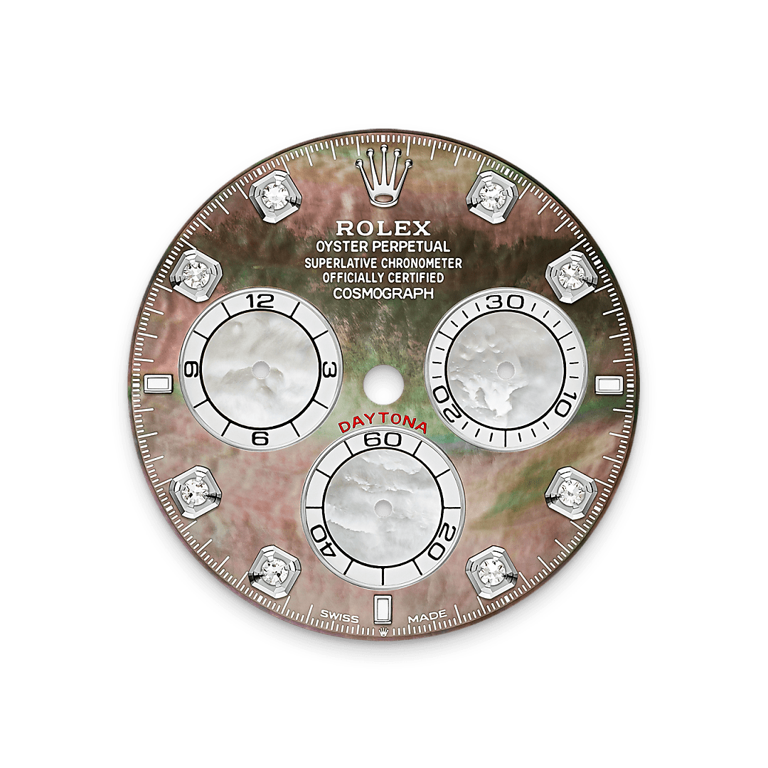 Rolex  Cosmograph Daytona Oyster, 40 mm, hvidguld og diamanter M126579RBR-0001 hos Knud Pedersen