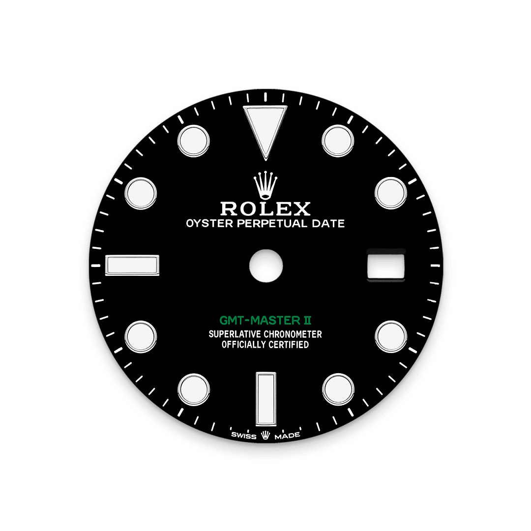 Rolex  GMT-Master II Oyster, 40 mm, Oystersteel M126710GRNR-0003 hos Knud Pedersen