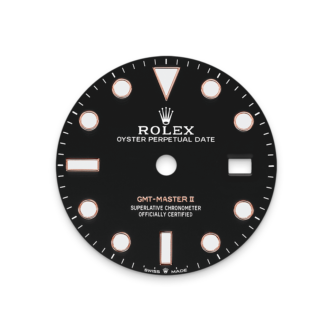 Rolex  GMT-Master II Oyster, 40 mm, Oystersteel og Everose guld M126711CHNR-0002 hos Knud Pedersen