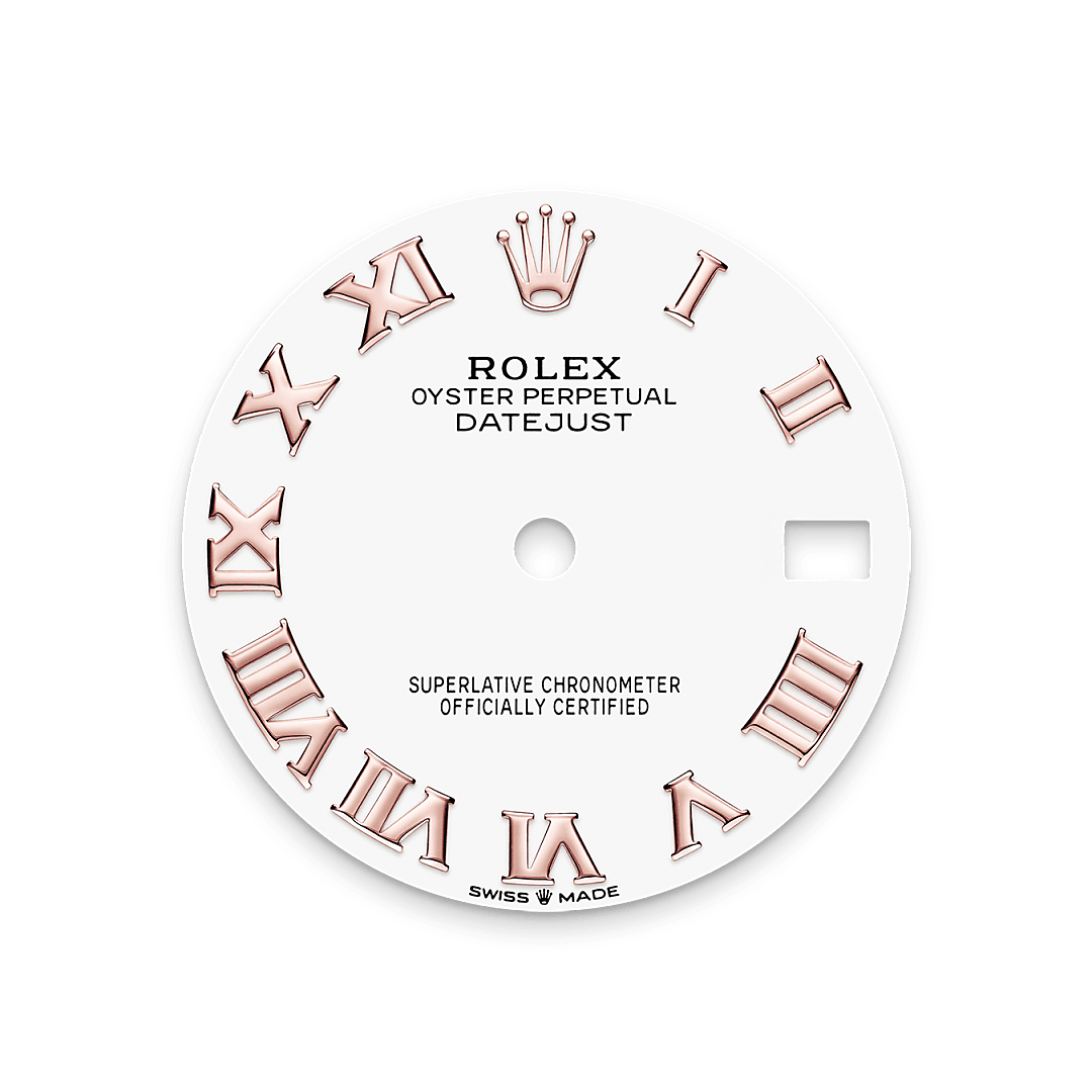 Rolex  Datejust 31 Oyster, 31 mm, Oystersteel og Everose guld M278271-0002 hos Knud Pedersen