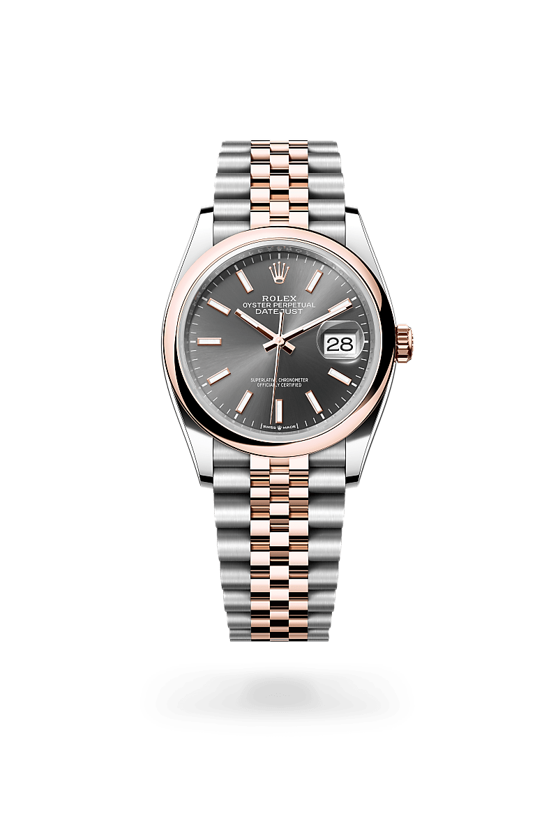 Rolex Datejust 36Oyster, 36 mm, Oystersteel og Everose guldM126201-0013 - Knud Pedersen