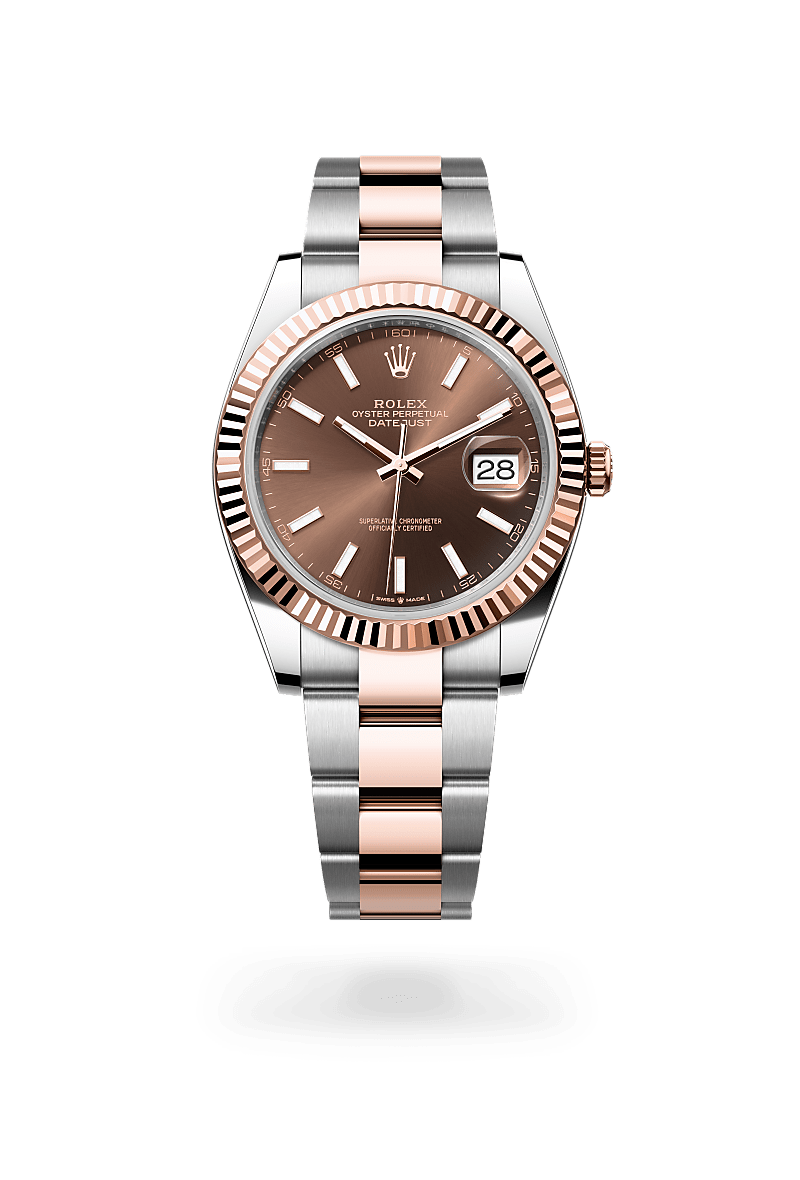 Rolex Datejust 41Oyster, 41 mm, Oystersteel og Everose guldM126331-0001 - Knud Pedersen
