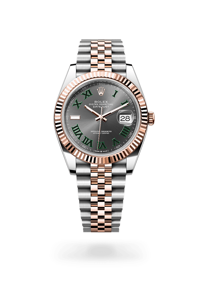Rolex Datejust 41Oyster, 41 mm, Oystersteel og Everose guldM126331-0016 - Knud Pedersen