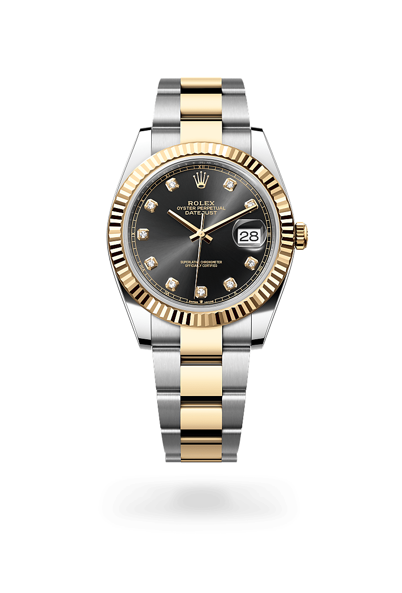 Rolex Datejust 41Oyster, 41 mm, Oystersteel og gult guldM126333-0005 - Knud Pedersen