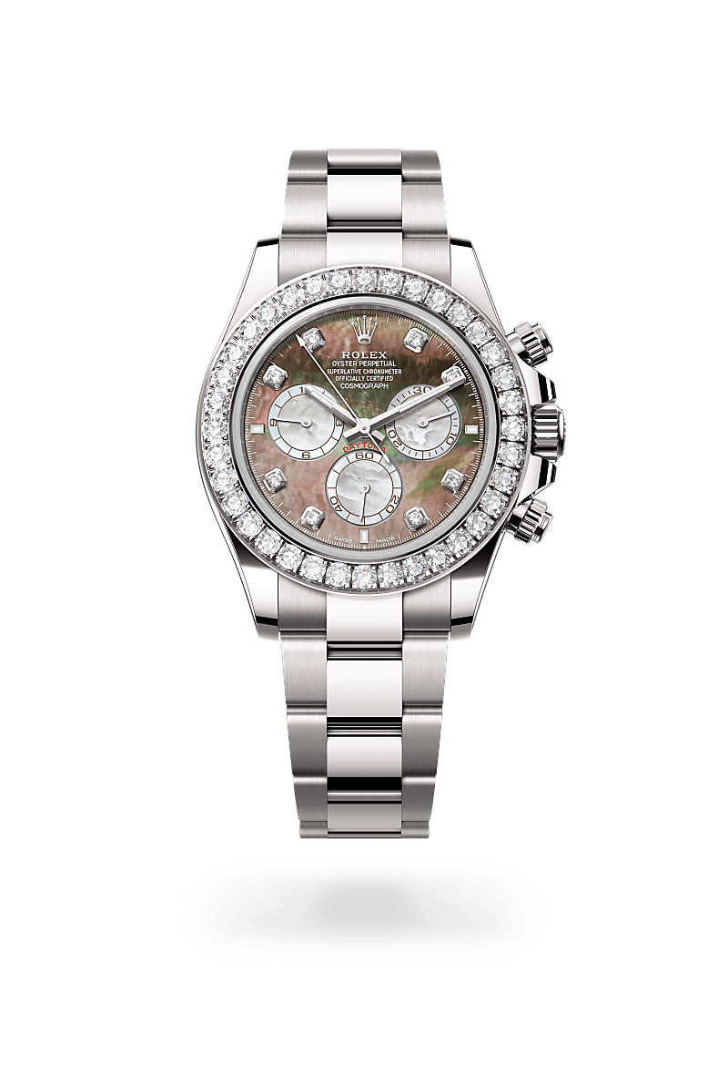 Rolex Cosmograph DaytonaOyster, 40 mm, hvidguld og diamanterM126579RBR-0001 - Knud Pedersen