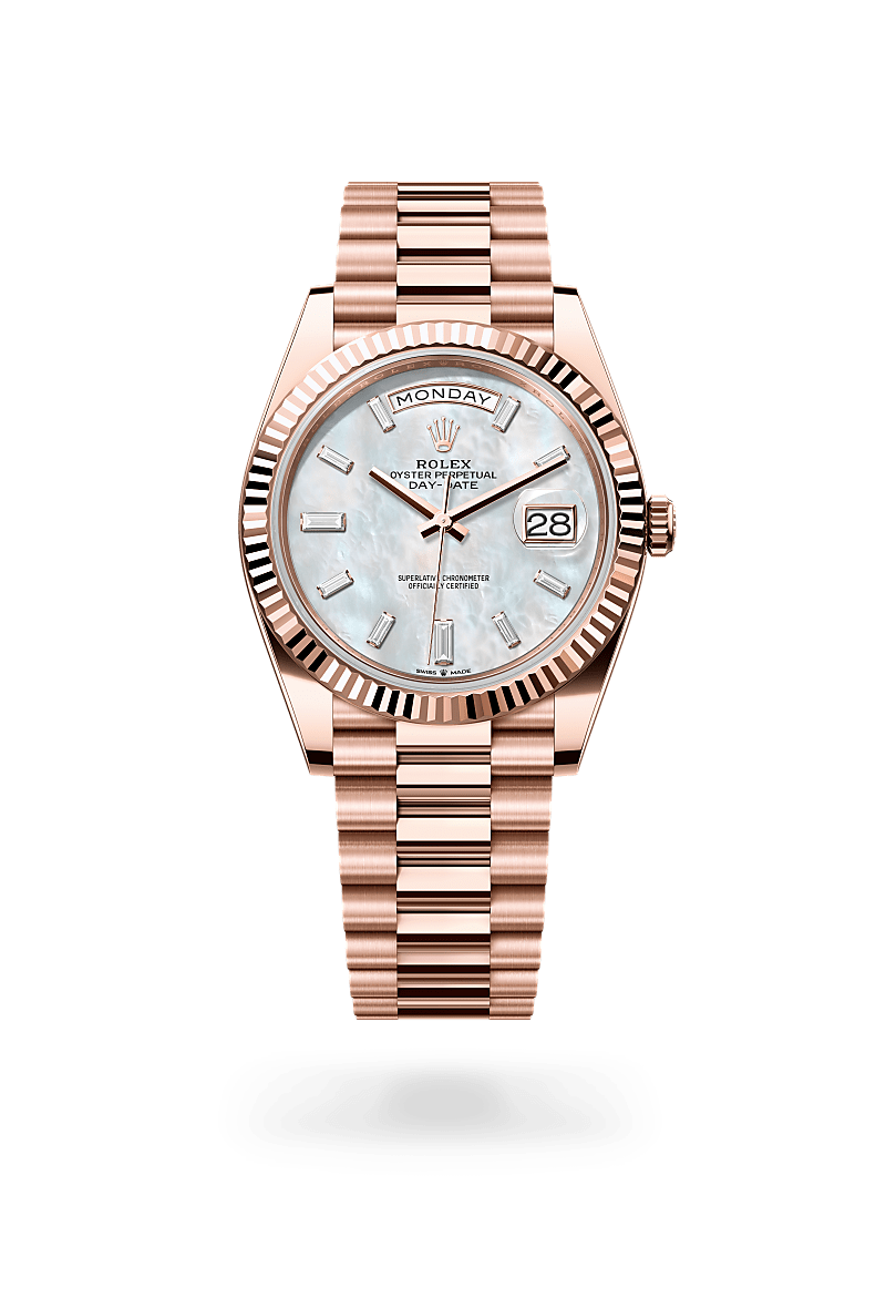 Rolex Day-Date 40Oyster, 40 mm, Everose guldM228235-0056 - Knud Pedersen