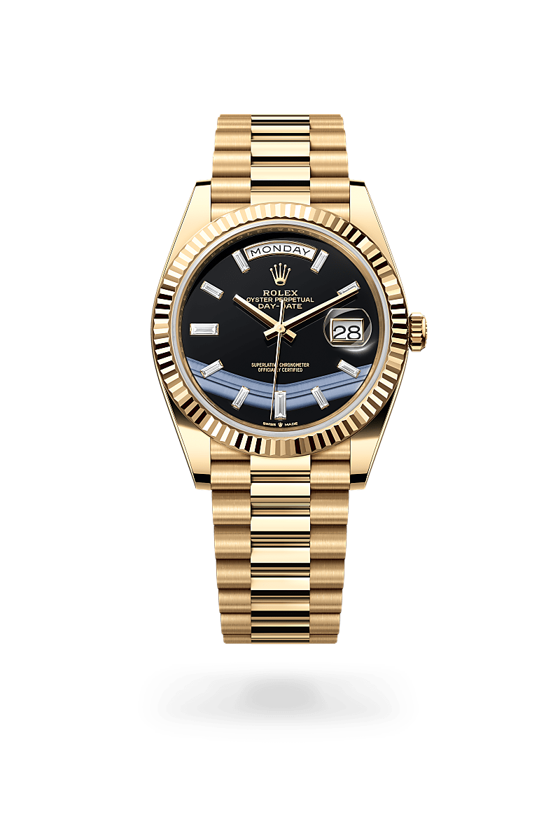 Rolex Day-Date 40Oyster, 40 mm, gult guldM228238-0059 - Knud Pedersen