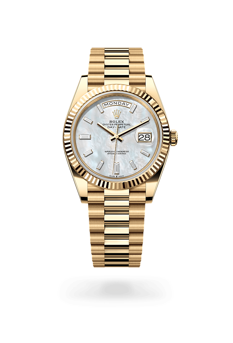 Rolex Day-Date 40Oyster, 40 mm, gult guldM228238-0071 - Knud Pedersen