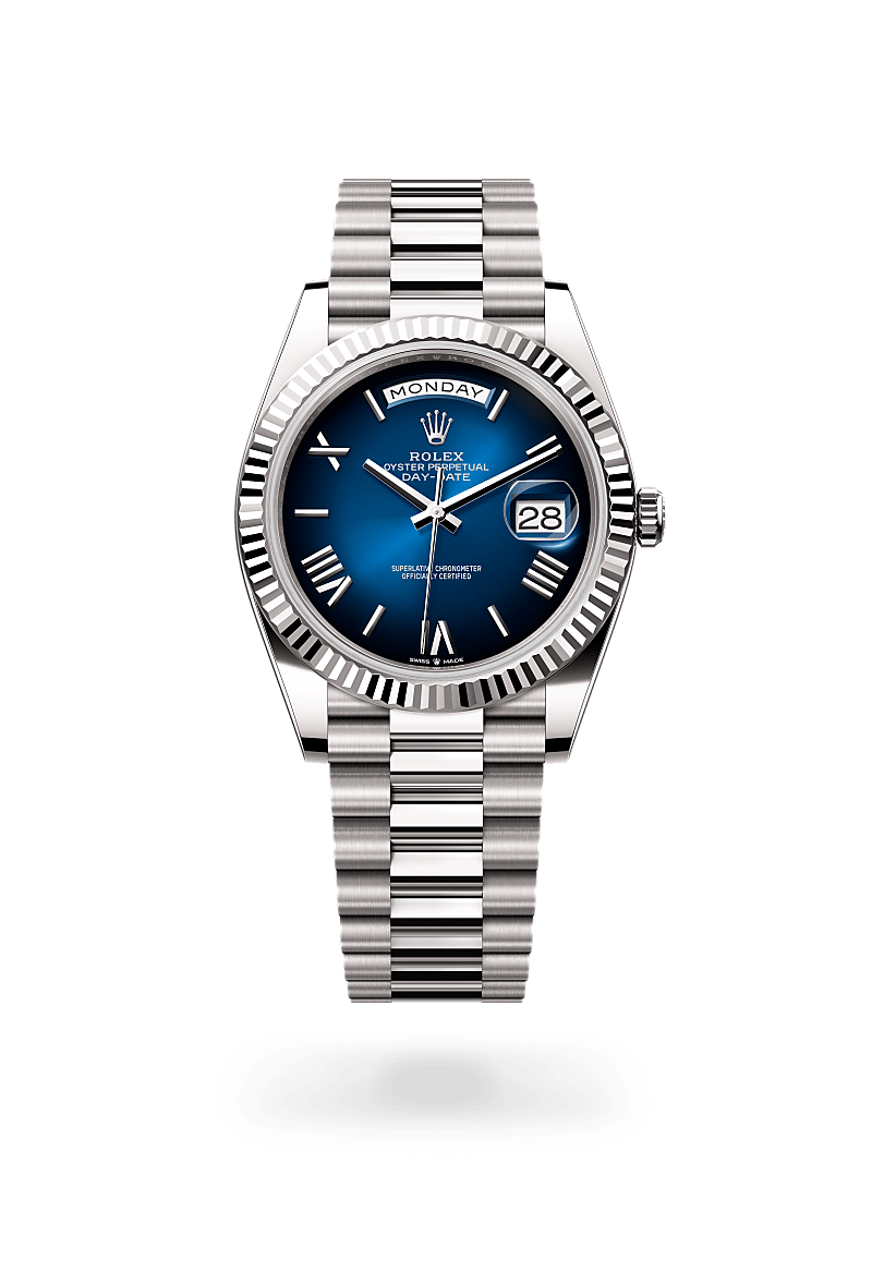 Rolex Day-Date 40Oyster, 40 mm, hvidguldM228239-0076 - Knud Pedersen