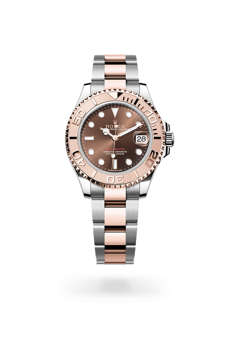 Rolex Yacht-Master 37Oyster, 37 mm, Oystersteel og Everose guldM268621-0003 - Knud Pedersen