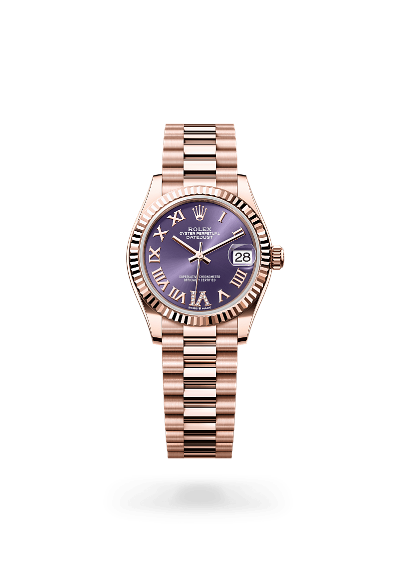 Rolex Datejust 31Oyster, 31 mm, Everose guldM278275-0029 - Knud Pedersen