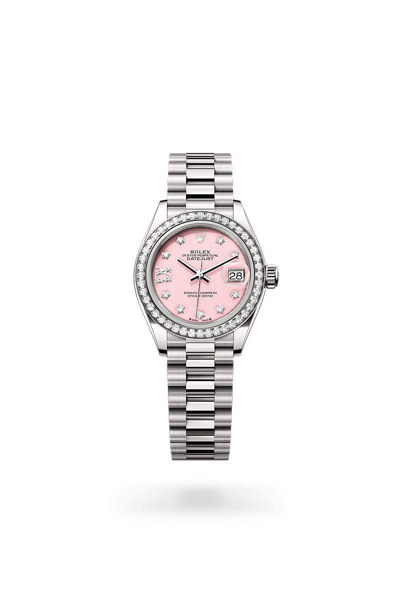 Rolex Lady-DatejustOyster, 28 mm, hvidguld og diamanterM279139RBR-0002 - Knud Pedersen