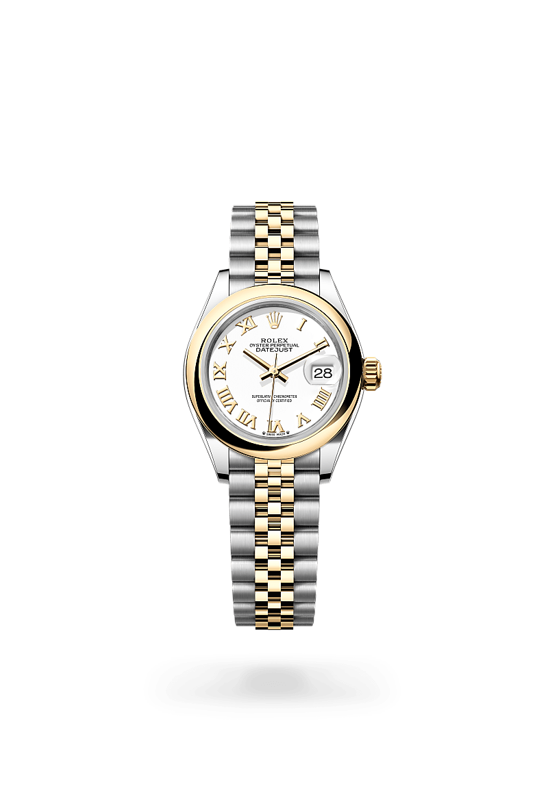 Rolex Lady-DatejustOyster, 28 mm, Oystersteel og gult guldM279163-0023 - Knud Pedersen