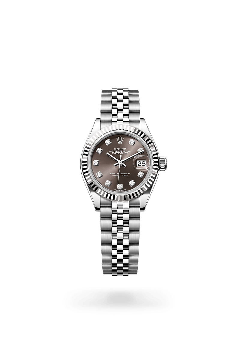 Rolex Lady-DatejustOyster, 28 mm, Oystersteel og hvidguldM279174-0015 - Knud Pedersen