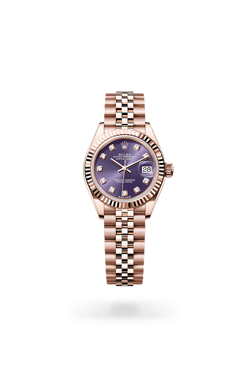 Rolex Lady-DatejustOyster, 28 mm, Everose guldM279175-0020 - Knud Pedersen