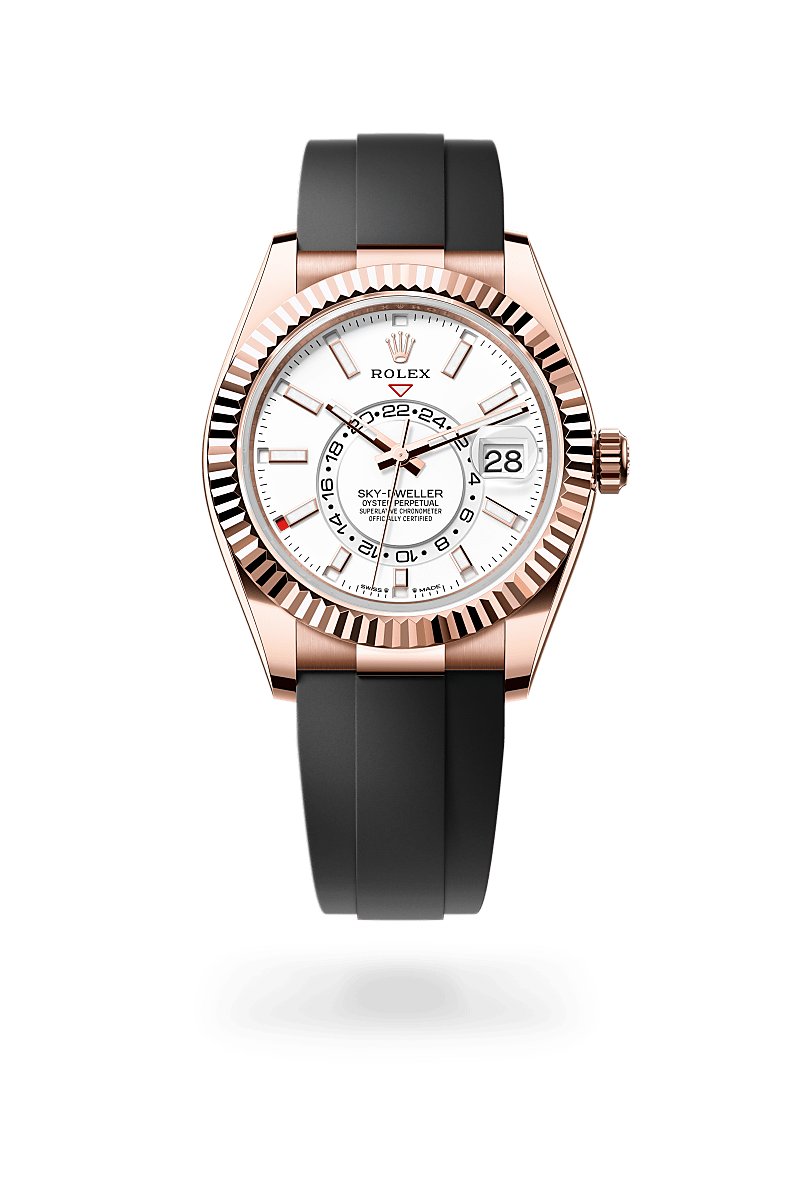Rolex Sky-DwellerOyster, 42 mm, Everose guldM336235-0003 - Knud Pedersen