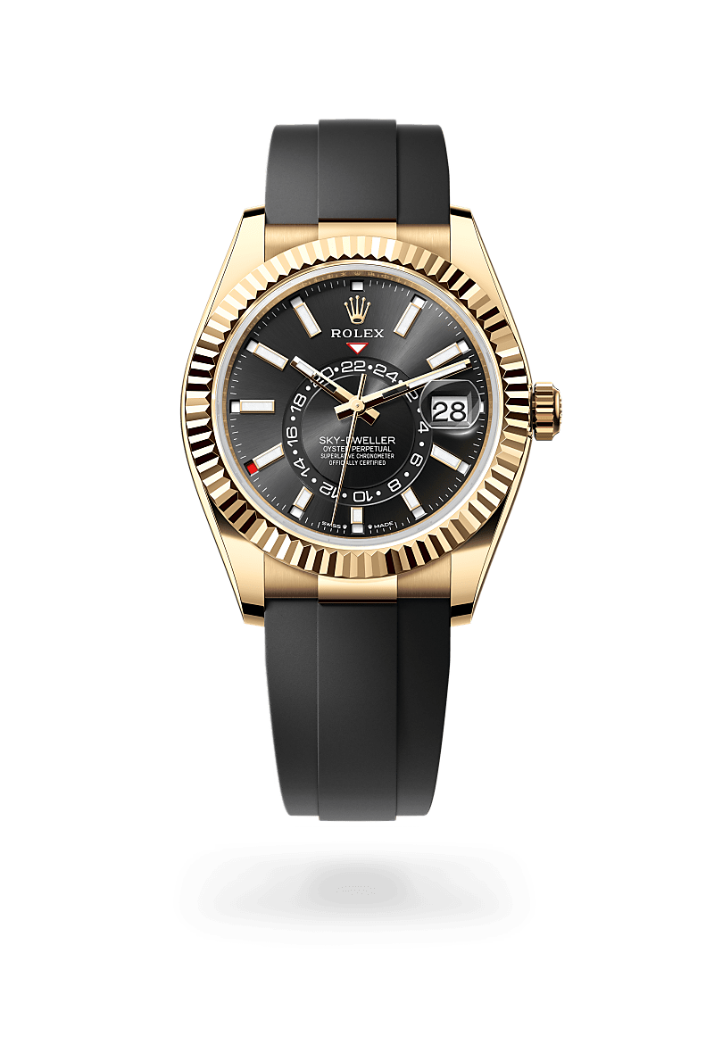 Rolex Sky-DwellerOyster, 42 mm, gult guldM336238-0002 - Knud Pedersen