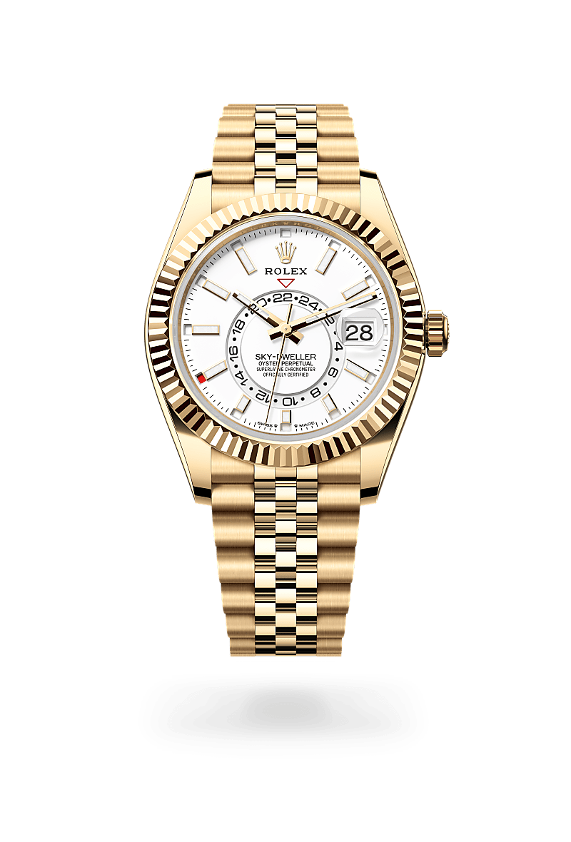 Rolex Sky-DwellerOyster, 42 mm, gult guldM336938-0006 - Knud Pedersen