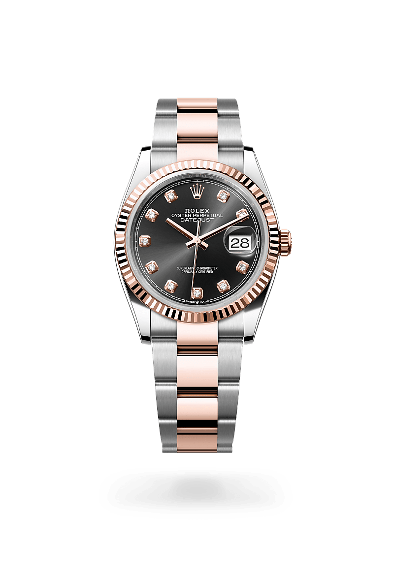 Rolex  Datejust 36 Oyster, 36 mm, Oystersteel og Everose guld M126231-0020 | Knud Pedersen - Knud Pedersen