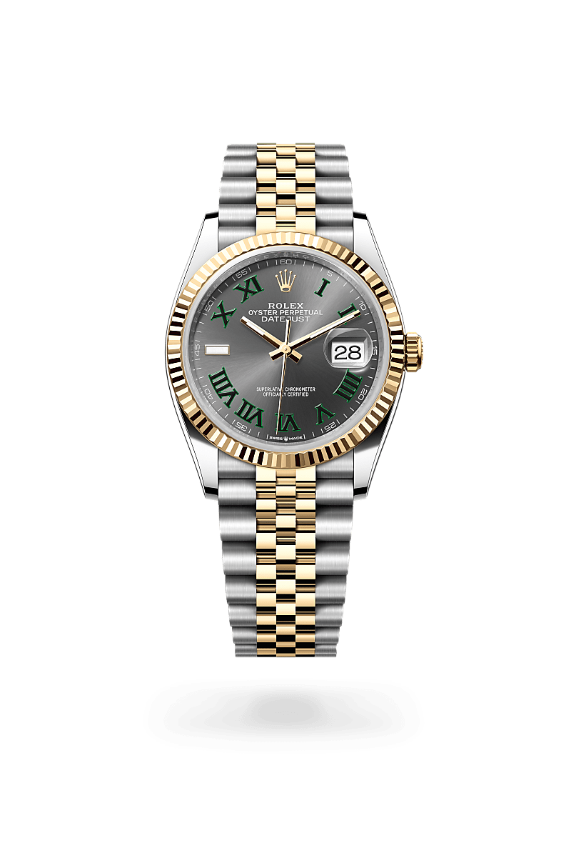 Rolex  Datejust 36 Oyster, 36 mm, Oystersteel og gult guld M126233-0035 | Knud Pedersen - Knud Pedersen