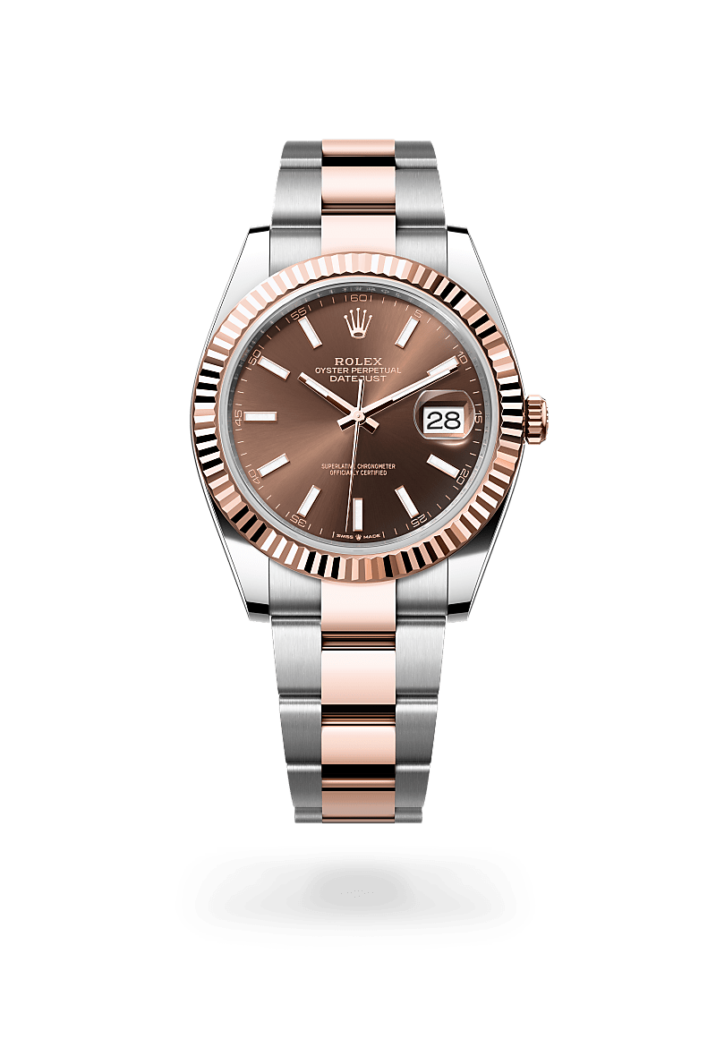 Rolex  Datejust 41 Oyster, 41 mm, Oystersteel og Everose guld M126331-0001 | Knud Pedersen - Knud Pedersen