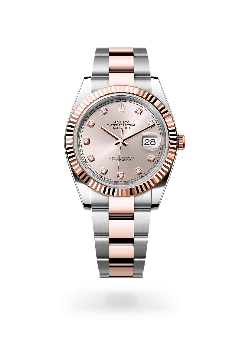 Rolex  Datejust 41 Oyster, 41 mm, Oystersteel og Everose guld M126331-0007 | Knud Pedersen - Knud Pedersen