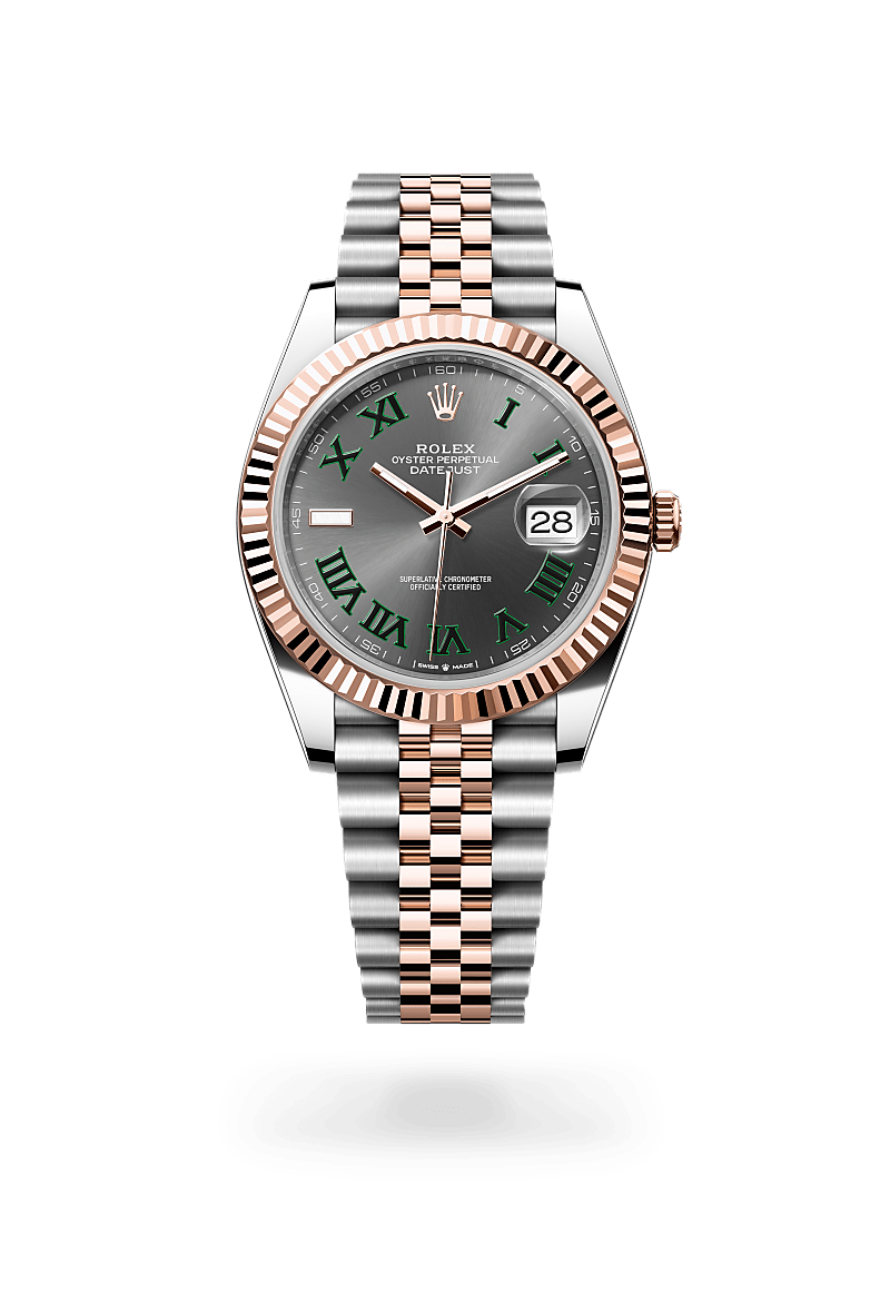 Rolex  Datejust 41 Oyster, 41 mm, Oystersteel og Everose guld M126331-0016 | Knud Pedersen - Knud Pedersen