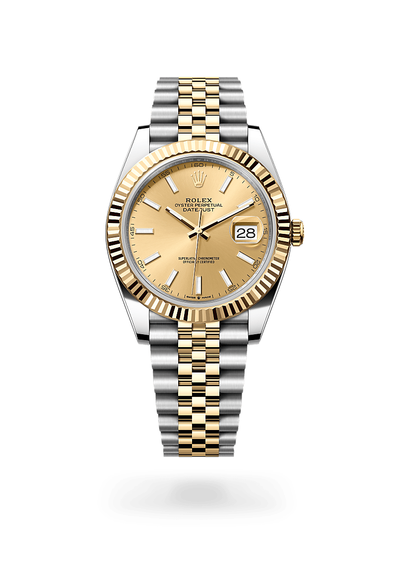 Rolex  Datejust 41 Oyster, 41 mm, Oystersteel og gult guld M126333-0010 | Knud Pedersen - Knud Pedersen