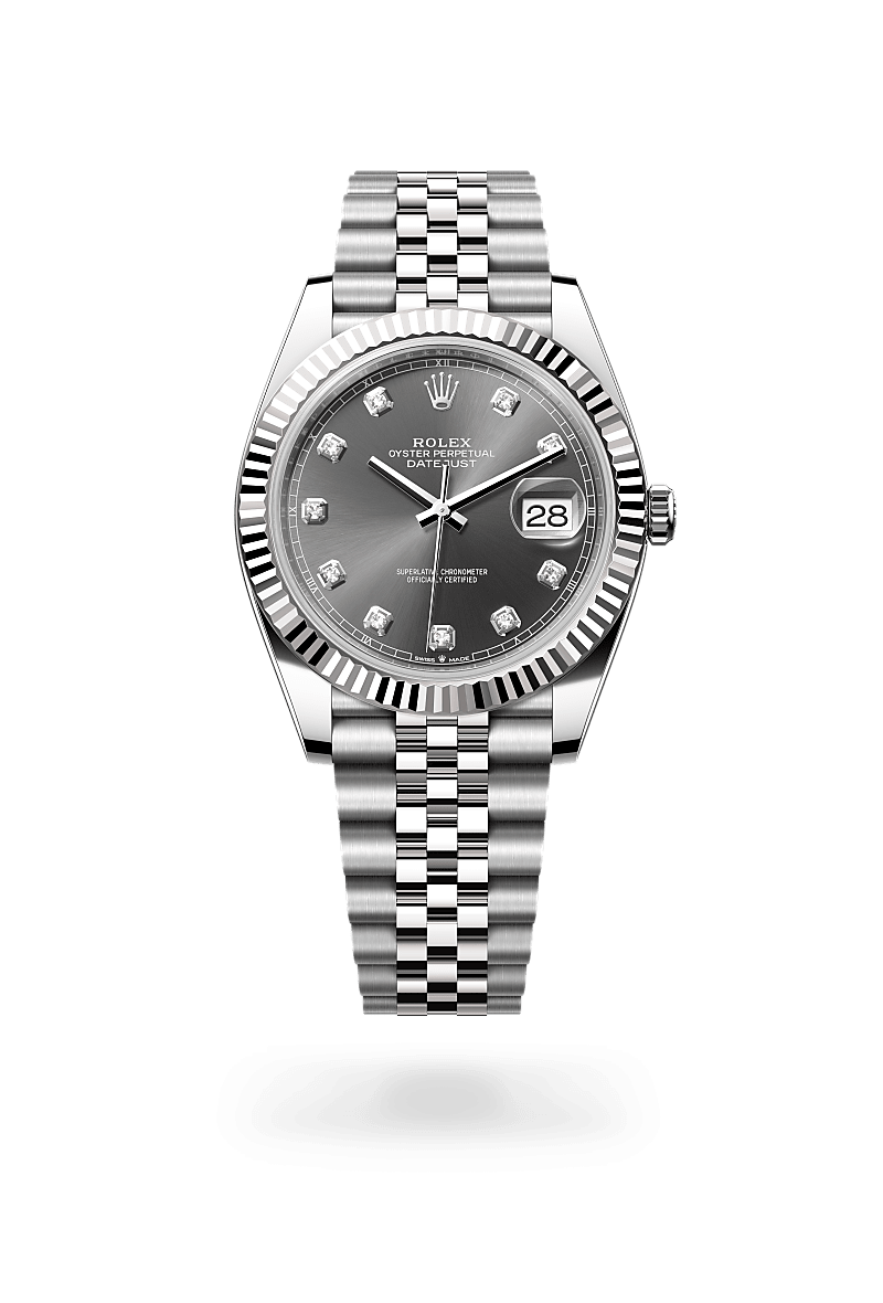 Rolex  Datejust 41 Oyster, 41 mm, Oystersteel og hvidguld M126334-0006 | Knud Pedersen - Knud Pedersen