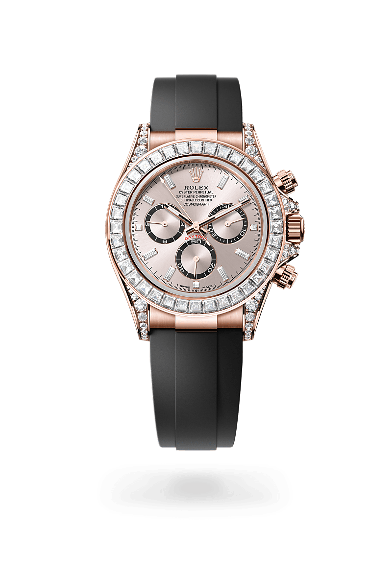 Rolex  Cosmograph Daytona Oyster, 40 mm, Everose guld og diamanter M126535TBR-0002 | Knud Pedersen - Knud Pedersen