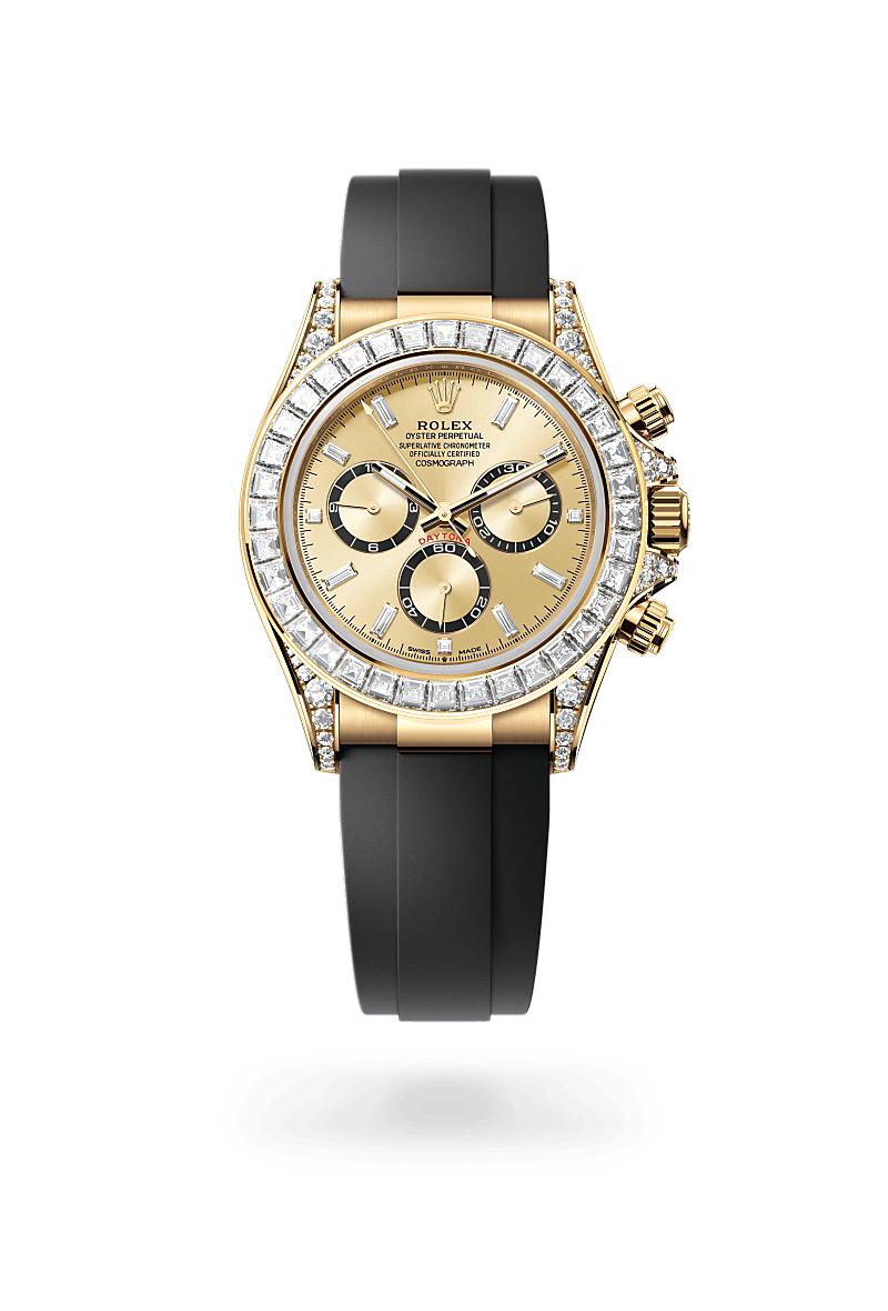 Rolex  Cosmograph Daytona Oyster, 40 mm, guld og diamanter M126538TBR-0004 | Knud Pedersen - Knud Pedersen