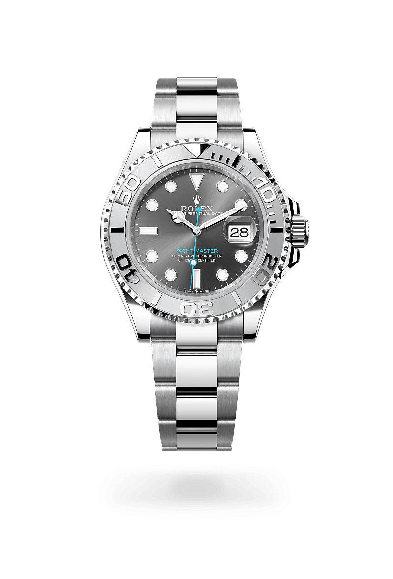 Rolex  Yacht-Master 40 Oyster, 40 mm, Oystersteel og platin M126622-0001 | Knud Pedersen - Knud Pedersen