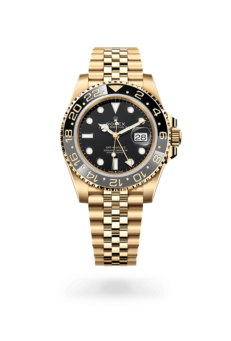 Rolex  GMT-Master II Oyster, 40 mm, gult guld M126718GRNR-0001 | Knud Pedersen - Knud Pedersen