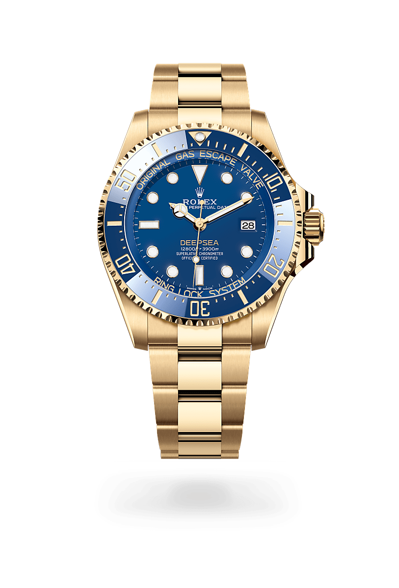 Rolex  Rolex Deepsea Oyster, 44 mm, gult guld M136668LB-0001 | Knud Pedersen - Knud Pedersen