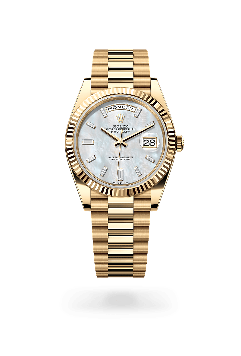 Rolex  Day-Date 40 Oyster, 40 mm, gult guld M228238-0071 | Knud Pedersen - Knud Pedersen