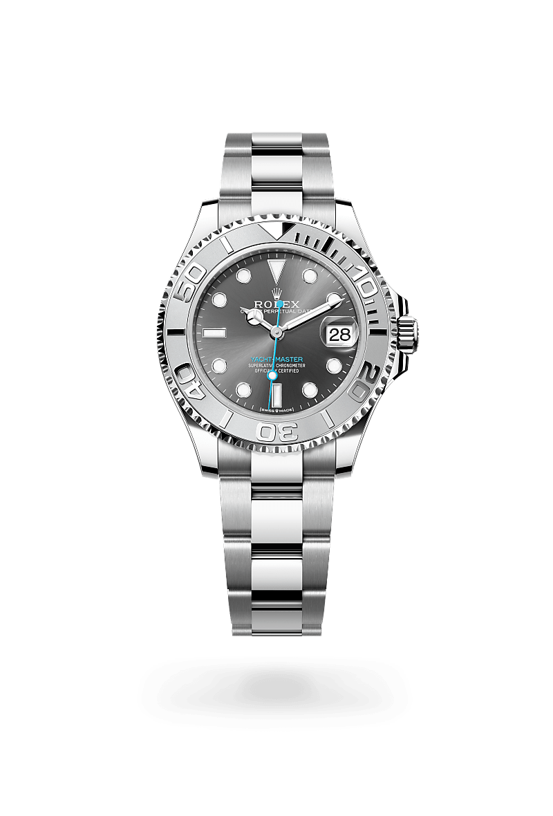 Rolex  Yacht-Master 37 Oyster, 37 mm, Oystersteel og platin M268622-0002 | Knud Pedersen - Knud Pedersen