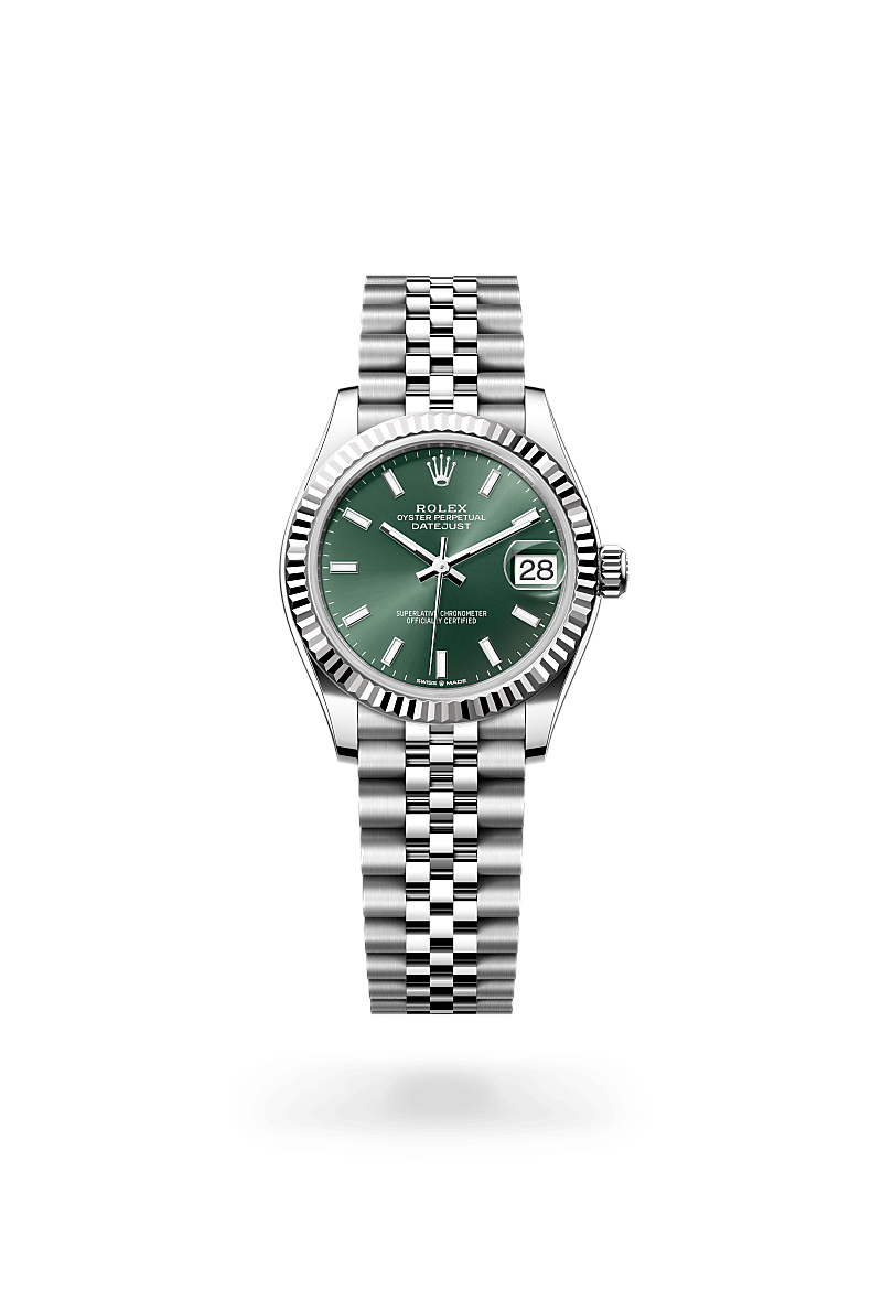 Rolex  Datejust 31 Oyster, 31 mm, Oystersteel og hvidguld M278274-0018 | Knud Pedersen - Knud Pedersen