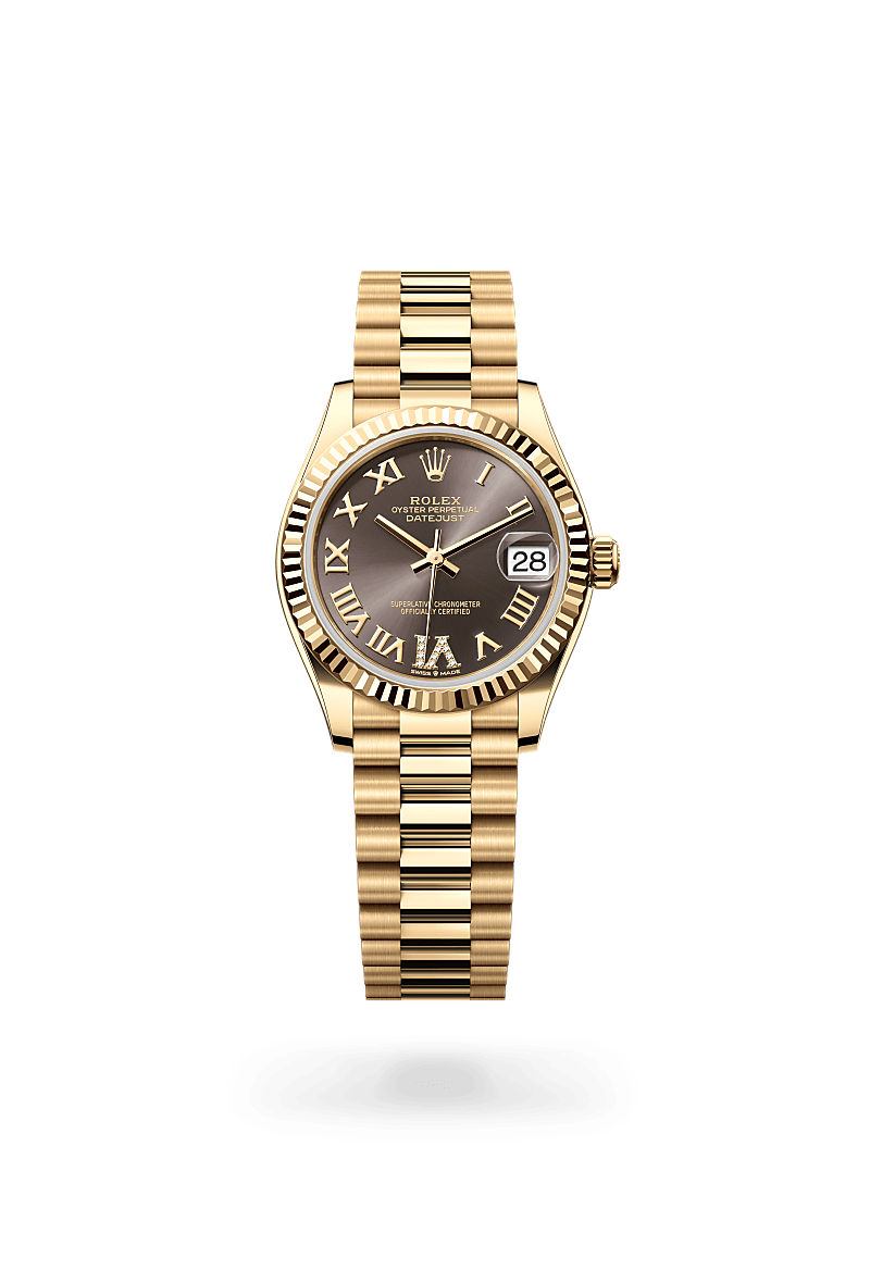 Rolex  Datejust 31 Oyster, 31 mm, gult guld M278278-0032 | Knud Pedersen - Knud Pedersen