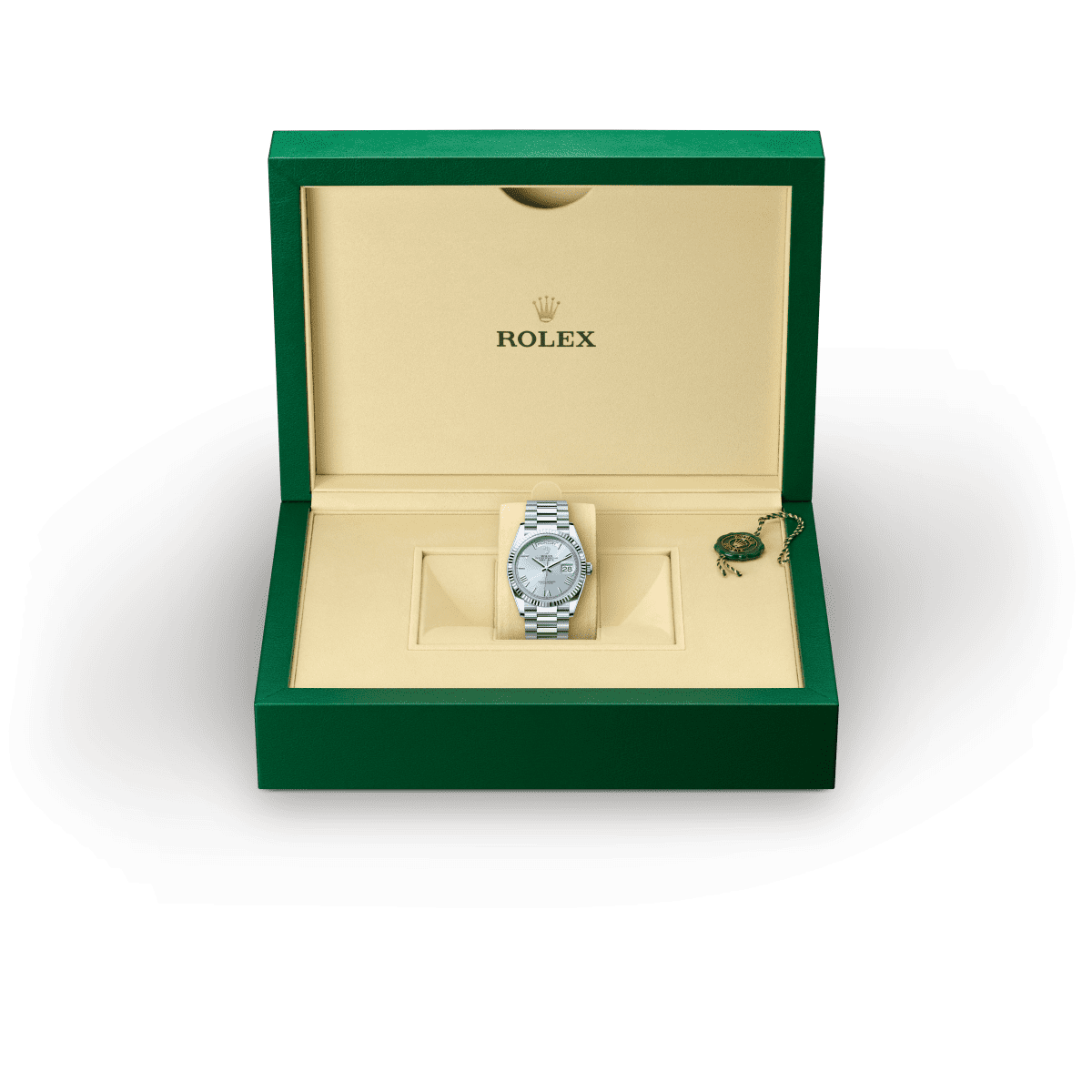 Rolex  Day-Date 36 Oyster, 36 mm, platin M128236-0018 - Knud Pedersen