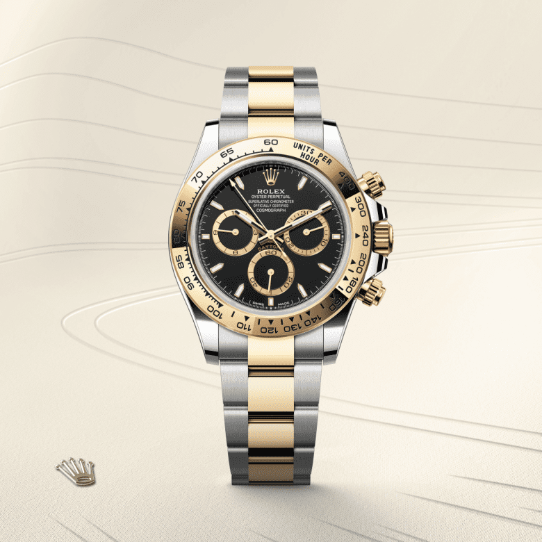 Rolex Cosmograph Daytona, Oyster, 40 mm, Oystersteel og gult guld, M126503-0003