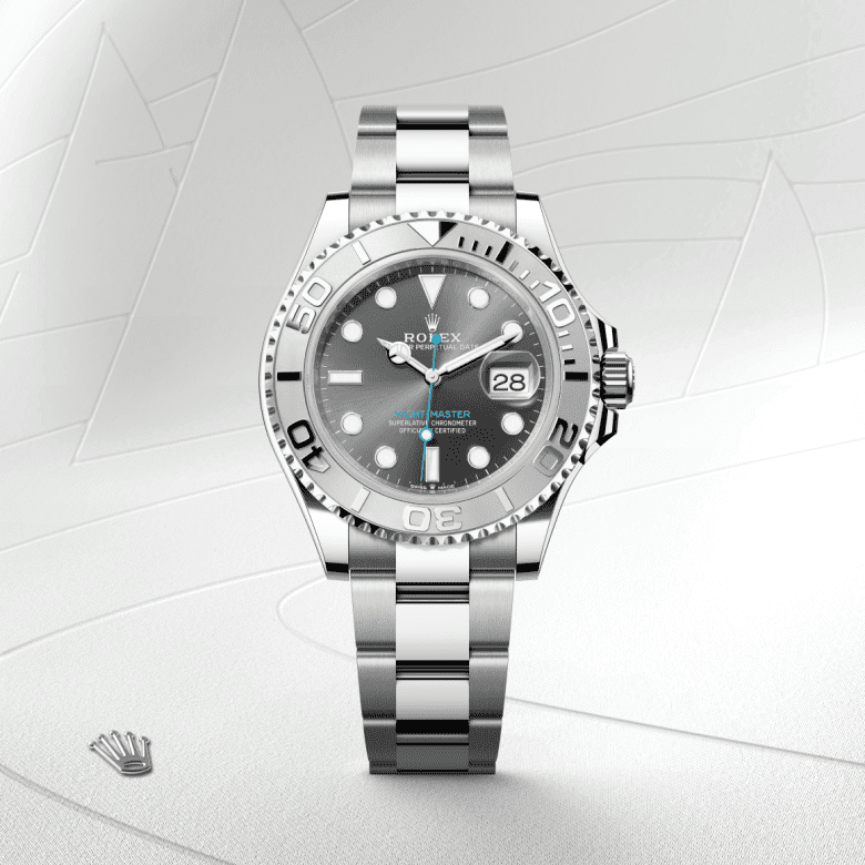 Rolex Yacht-Master 40, Oyster, 40 mm, Oystersteel og platin, M126622-0001