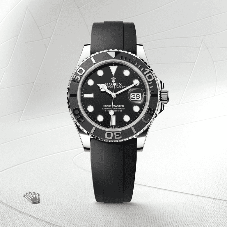 Rolex Yacht-Master 42, Oyster, 42 mm, hvidguld, M226659-0002