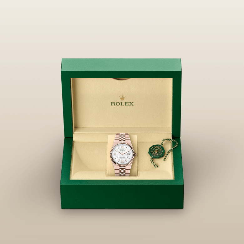 Rolex Land-Dweller 36, Oyster, 36 mm, Everose guld, M127235-0001