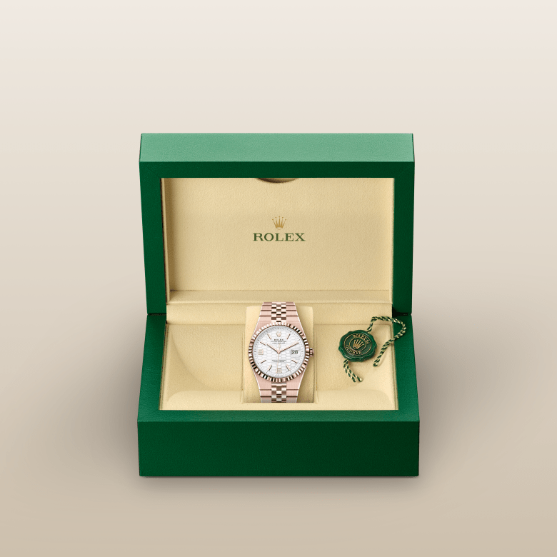 Rolex Land-Dweller 40, Oyster, 40 mm, Everose guld, M127335-0001
