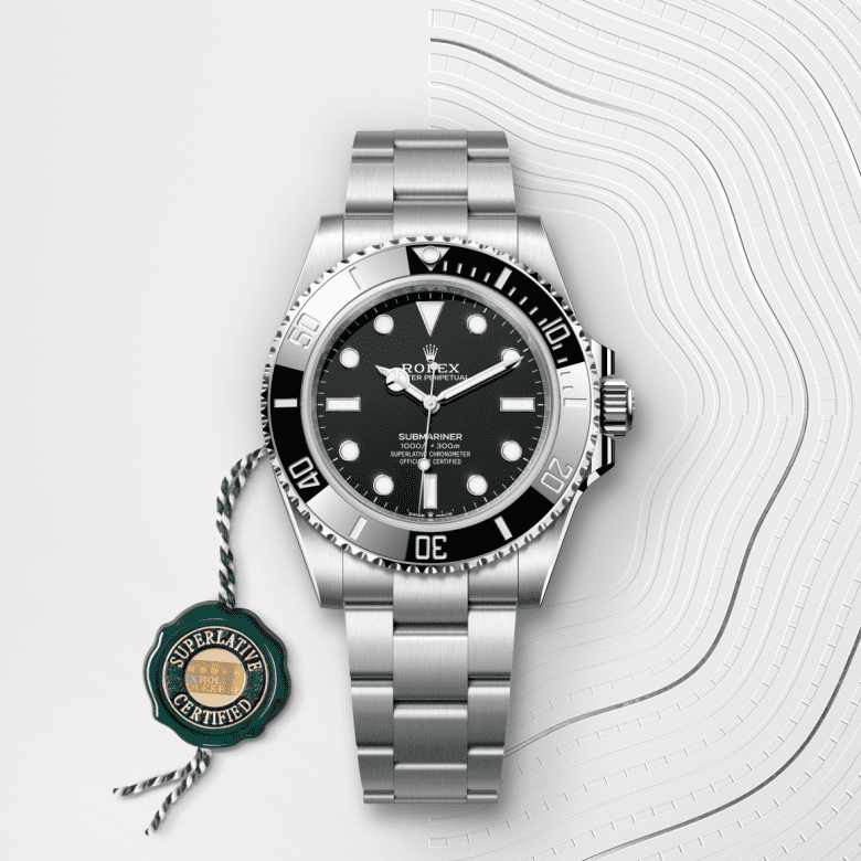 Rolex Submariner, Oyster, 41 mm, Oystersteel, M124060-0001