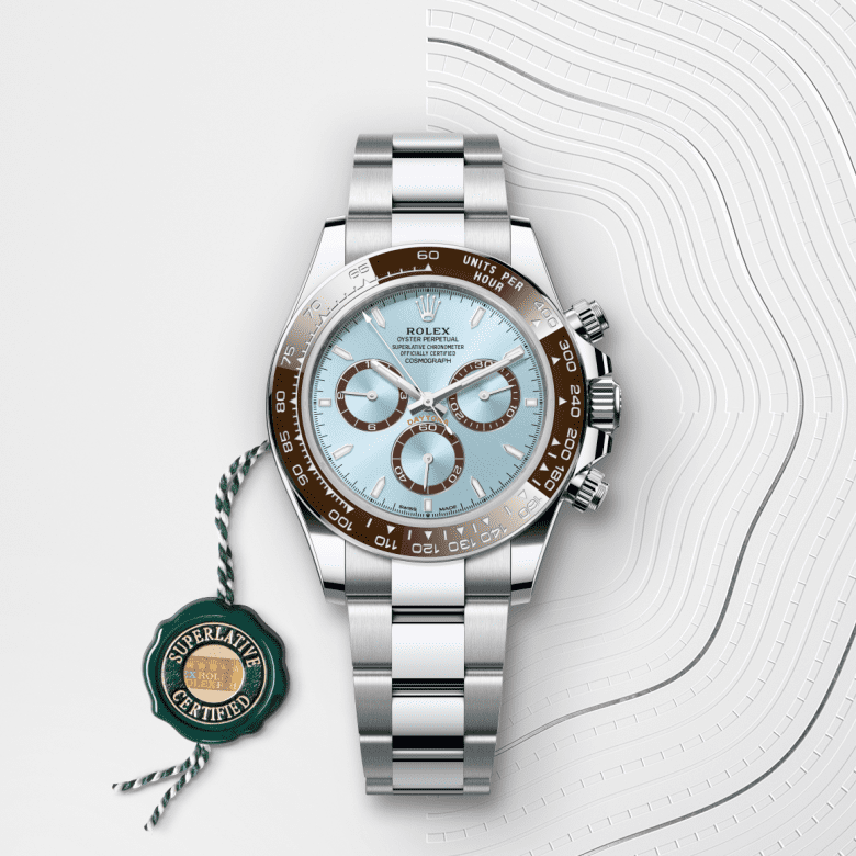 Rolex Cosmograph Daytona, Oyster, 40 mm, platin, M126506-0001
