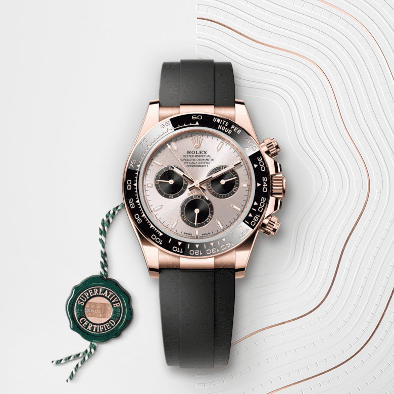 Rolex Cosmograph Daytona, Oyster, 40 mm, Everose guld, M126515LN-0006