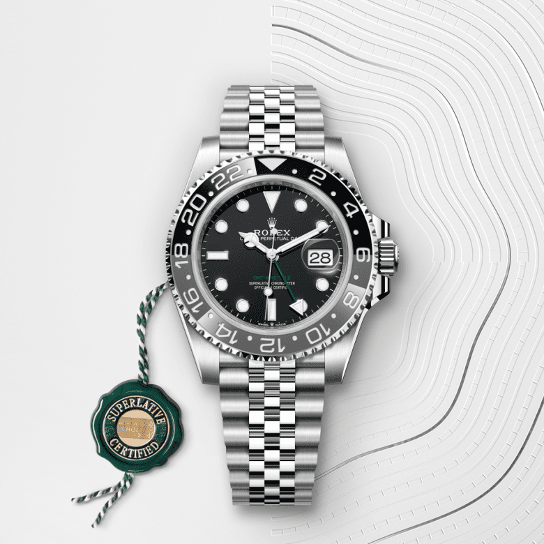 Rolex GMT-Master II, Oyster, 40 mm, Oystersteel, M126710GRNR-0003